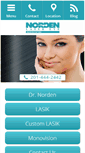 Mobile Screenshot of nordenlasik.com